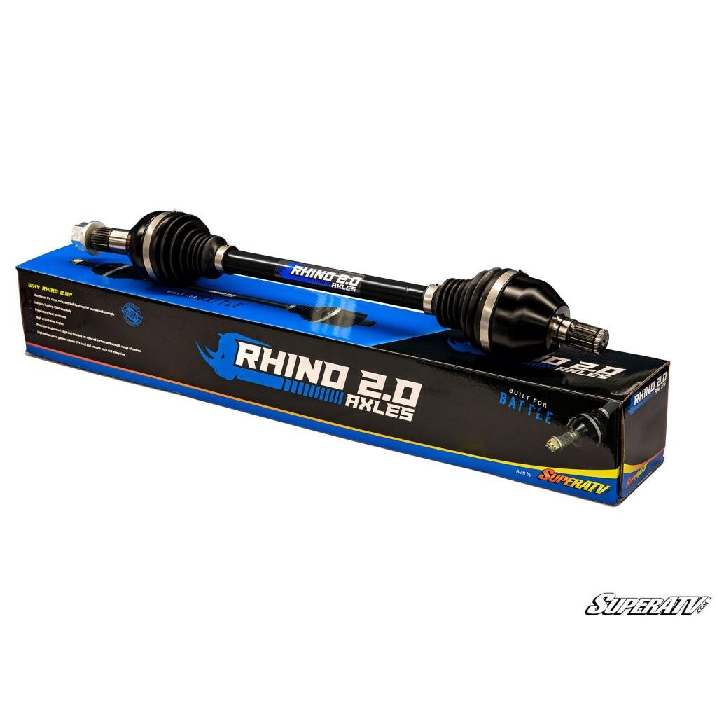 SuperATV Can - Am Maverick X3 Heavy - Duty Axle - Rhino 2.0 - MojoMotoSport.com