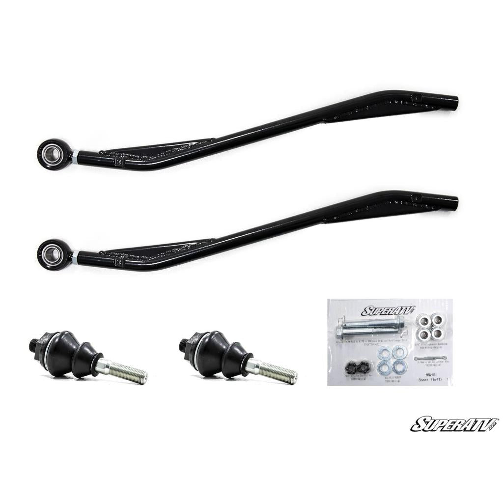 SuperATV Can - Am Maverick X3 Heavy - Duty Z - Bend Tie Rod Kit - Replacement For SuperATV Lift Kits - MojoMotoSport.com