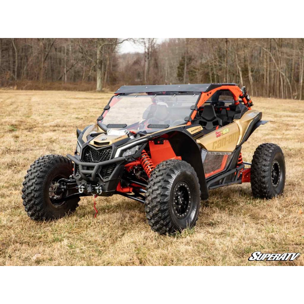 SuperATV Can - Am Maverick X3 High Clearance 2" Forward Offset A - Arms - MojoMotoSport.com