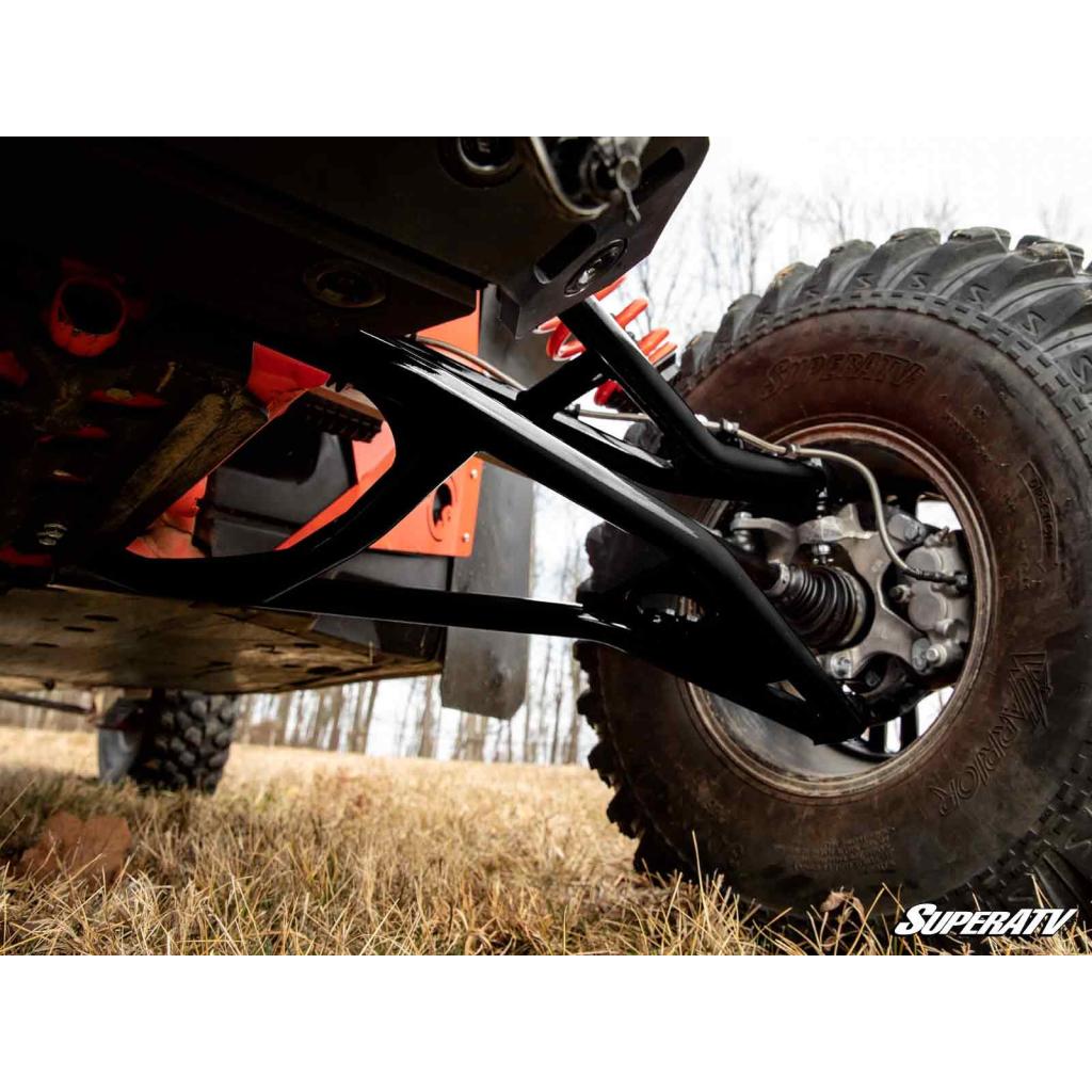 SuperATV Can - Am Maverick X3 High Clearance 2" Forward Offset A - Arms - MojoMotoSport.com
