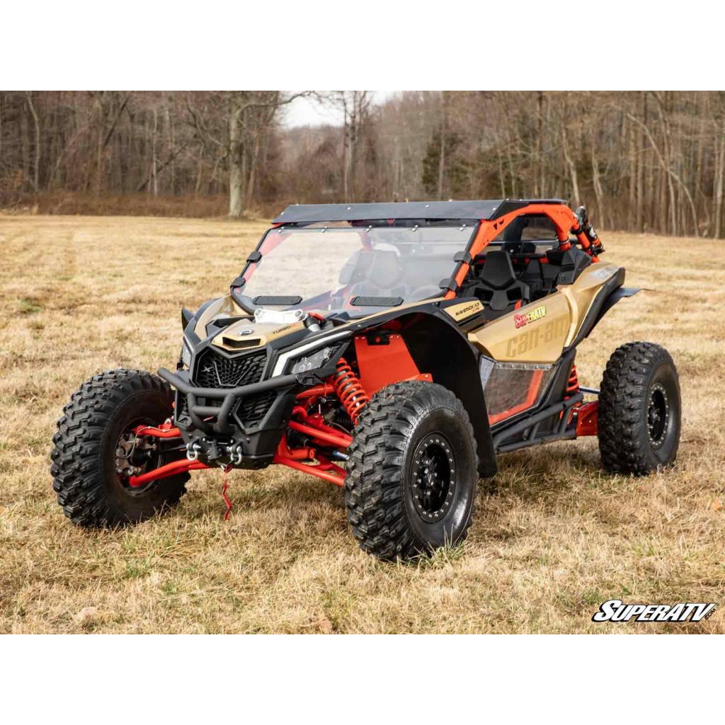 SuperATV Can - Am Maverick X3 High Clearance 2" Forward Offset A - Arms - MojoMotoSport.com