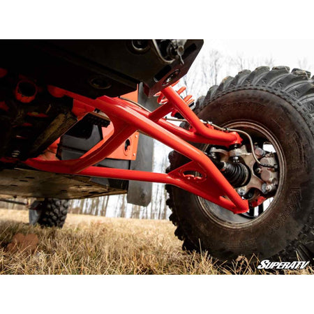 SuperATV Can - Am Maverick X3 High Clearance 2" Forward Offset A - Arms - MojoMotoSport.com