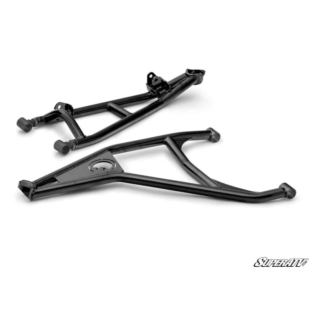 SuperATV Can - Am Maverick X3 High Clearance 2" Forward Offset A - Arms - MojoMotoSport.com