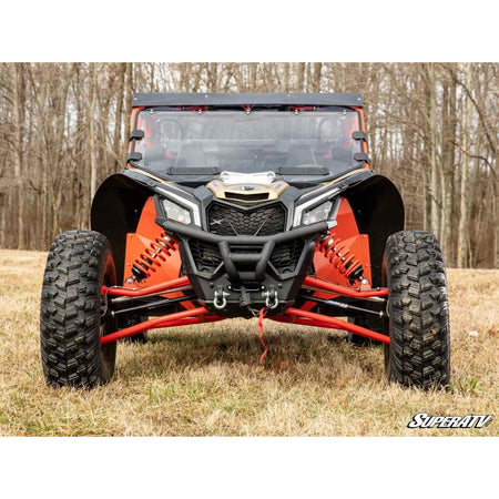 SuperATV Can - Am Maverick X3 High Clearance 2" Forward Offset A - Arms - MojoMotoSport.com