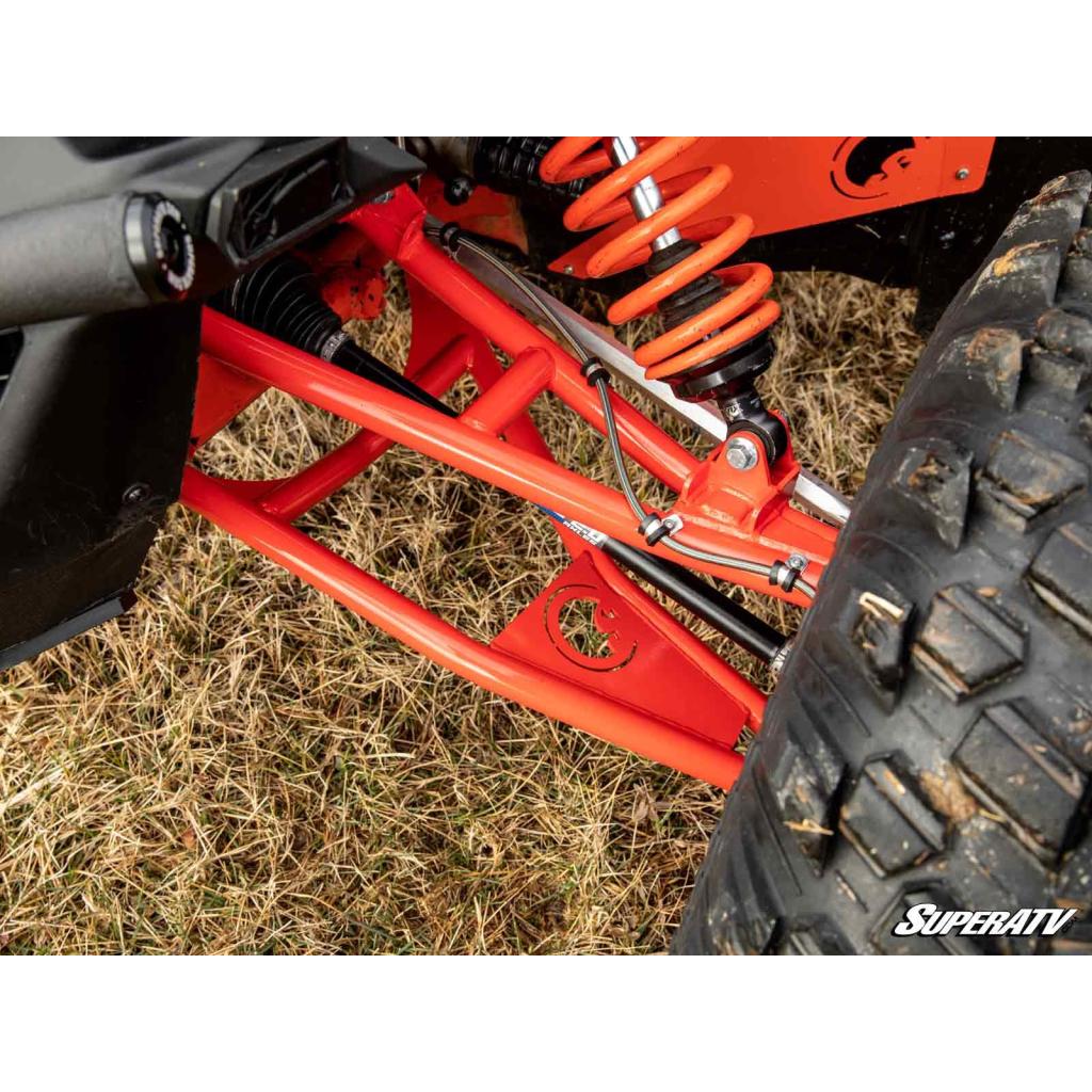 SuperATV Can - Am Maverick X3 High Clearance 2" Forward Offset A - Arms - MojoMotoSport.com