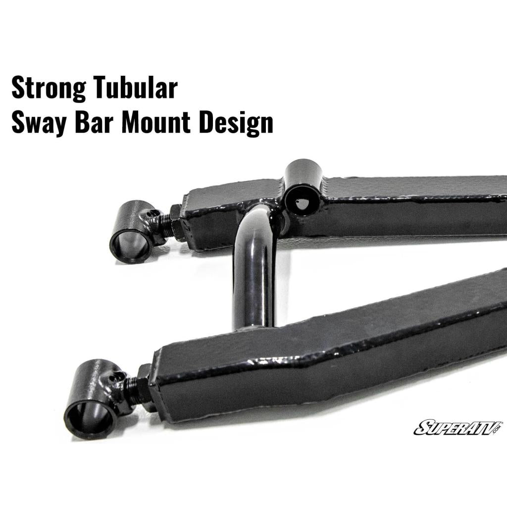 SuperATV Can - Am Maverick X3 High Clearance Boxed Front A - Arms - MojoMotoSport.com