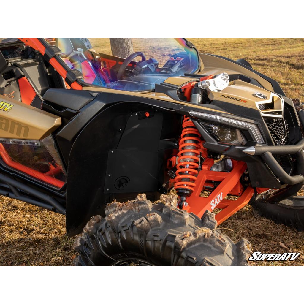 SuperATV Can - Am Maverick X3 Inner Fender Guards - MojoMotoSport.com
