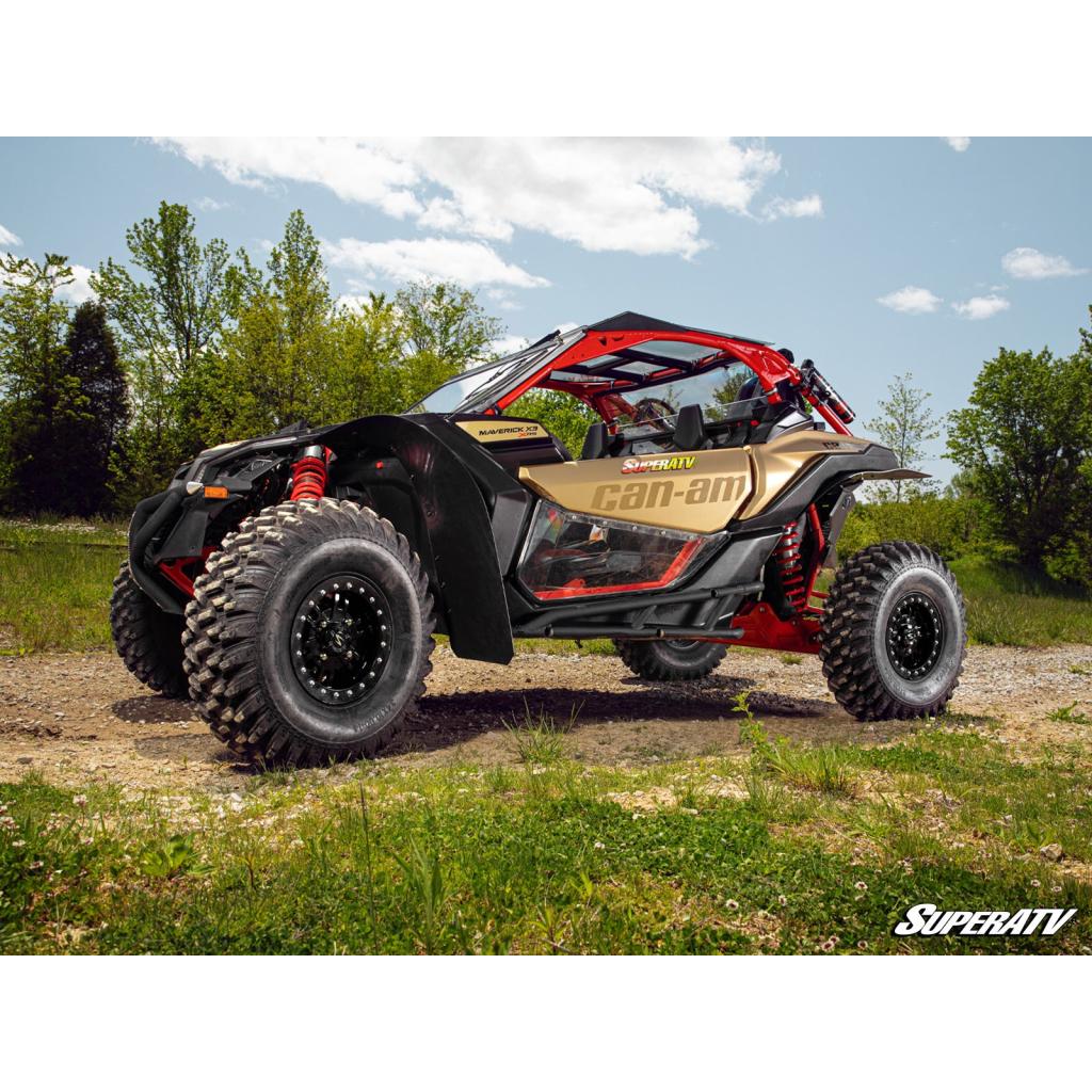 SuperATV Can - Am Maverick X3 Low Profile Fender Flares - MojoMotoSport.com