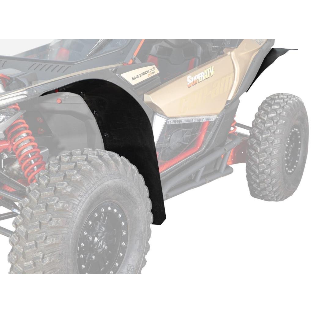 SuperATV Can - Am Maverick X3 Low Profile Fender Flares - MojoMotoSport.com