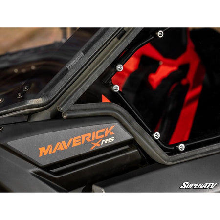 SuperATV Can - Am Maverick X3 MAX Hard Cab Enclosure Upper Doors - MojoMotoSport.com
