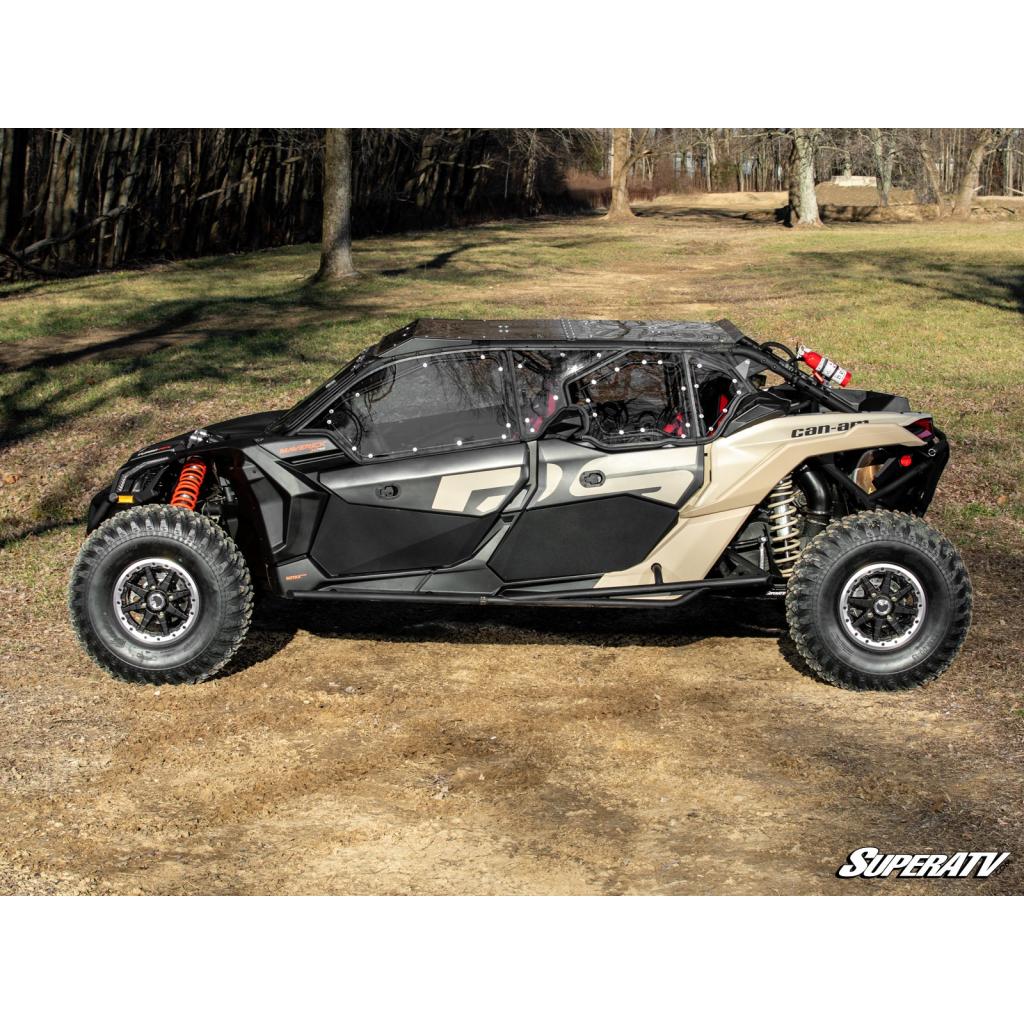 SuperATV Can - Am Maverick X3 MAX Hard Cab Enclosure Upper Doors - MojoMotoSport.com