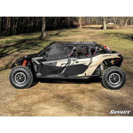 SuperATV Can - Am Maverick X3 MAX Hard Cab Enclosure Upper Doors - MojoMotoSport.com
