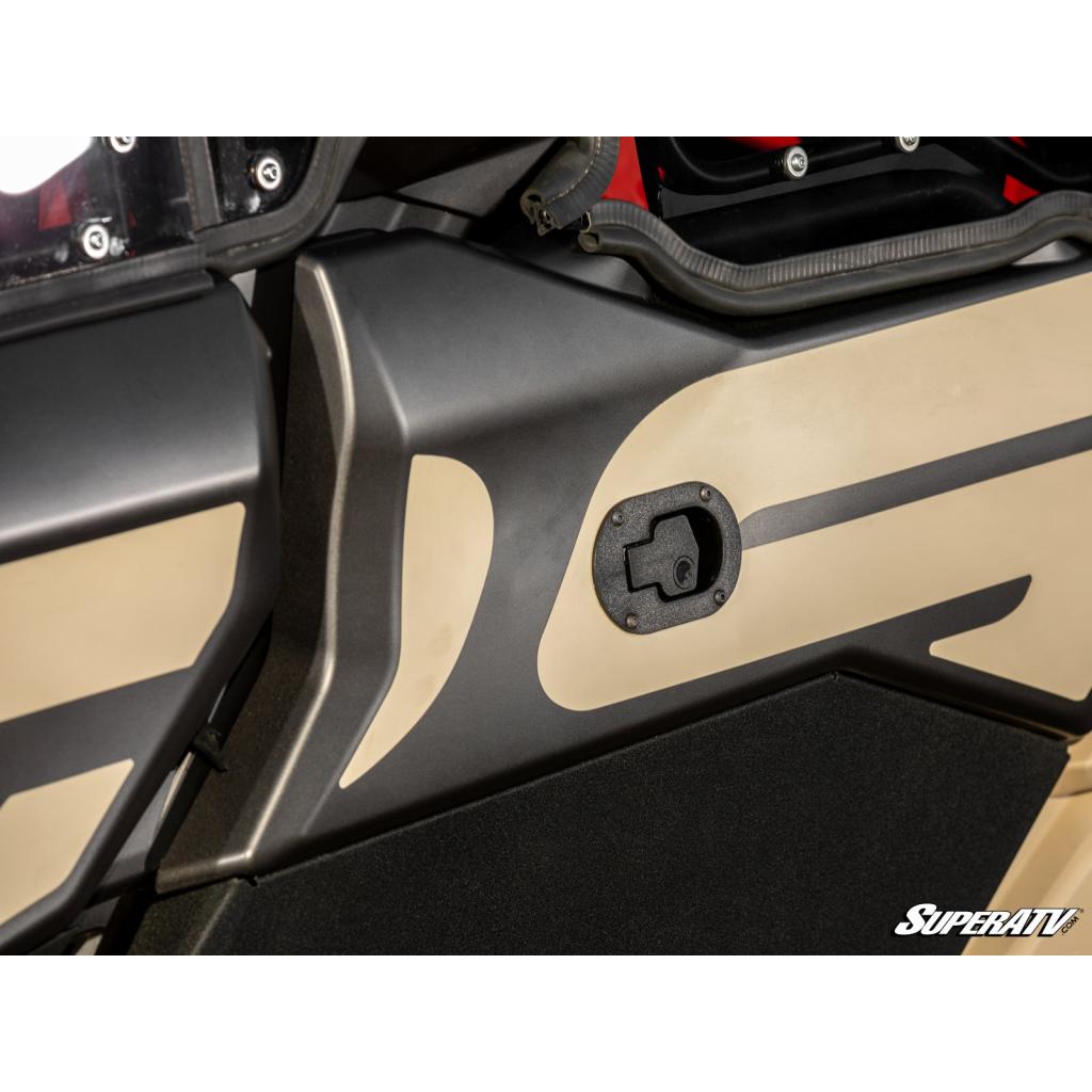SuperATV Can - Am Maverick X3 MAX Hard Cab Enclosure Upper Doors - MojoMotoSport.com