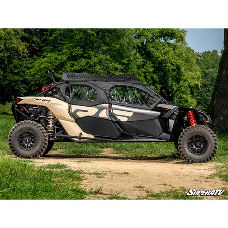 SuperATV Can - Am Maverick X3 MAX Primal Soft Cab Enclosure Upper Doors - MojoMotoSport.com