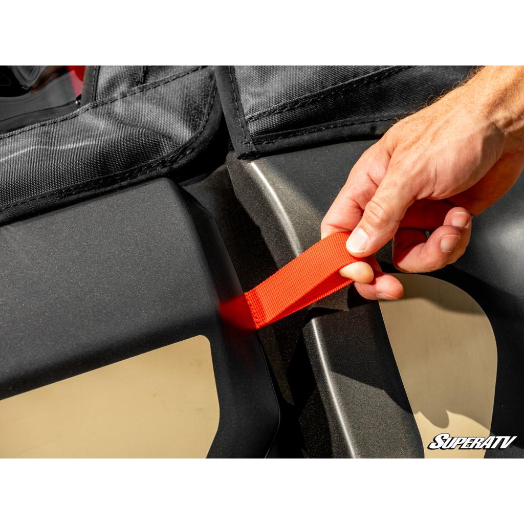 SuperATV Can - Am Maverick X3 MAX Primal Soft Cab Enclosure Upper Doors - MojoMotoSport.com