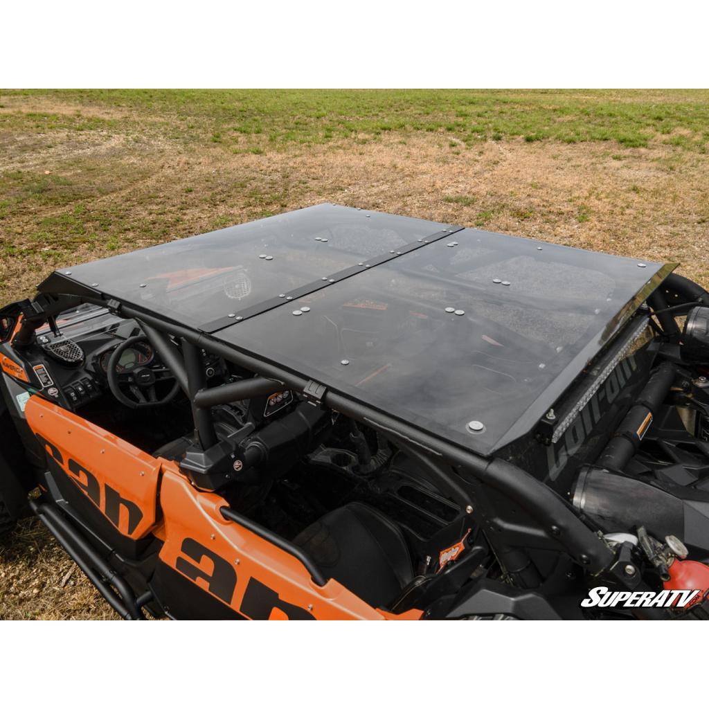 SuperATV Can - Am Maverick X3 MAX Tinted Roof - MojoMotoSport.com