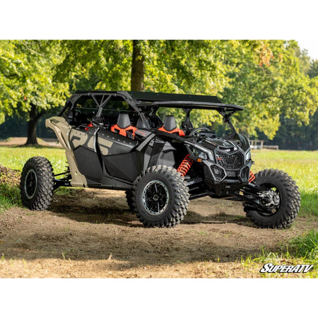 SuperATV Can - Am Maverick X3 MaxDrive Power Flip Windshield - MojoMotoSport.com