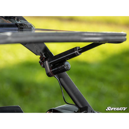 SuperATV Can - Am Maverick X3 MaxDrive Power Flip Windshield - MojoMotoSport.com