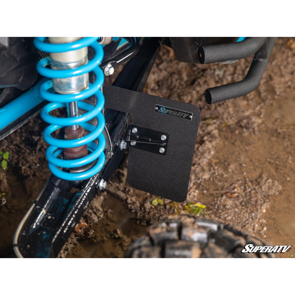 SuperATV Can - Am Maverick X3 Mud Flaps - MojoMotoSport.com