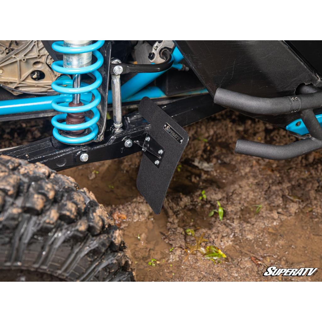 SuperATV Can - Am Maverick X3 Mud Flaps - MojoMotoSport.com