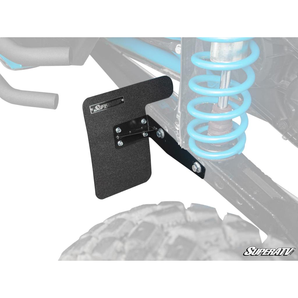 SuperATV Can - Am Maverick X3 Mud Flaps - MojoMotoSport.com