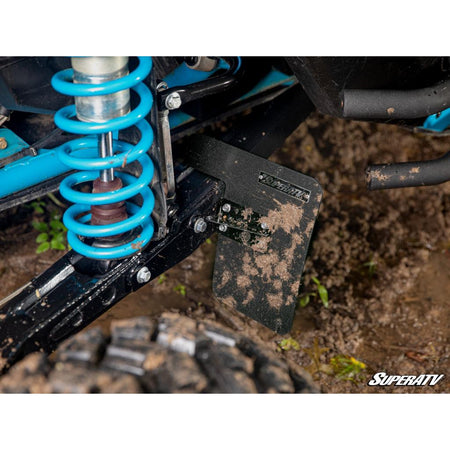 SuperATV Can - Am Maverick X3 Mud Flaps - MojoMotoSport.com