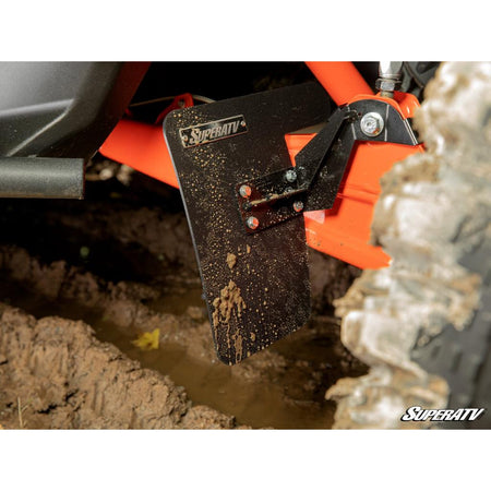 SuperATV Can - Am Maverick X3 Mud Flaps - MojoMotoSport.com