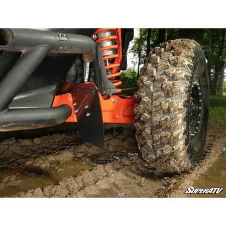 SuperATV Can - Am Maverick X3 Mud Flaps - MojoMotoSport.com