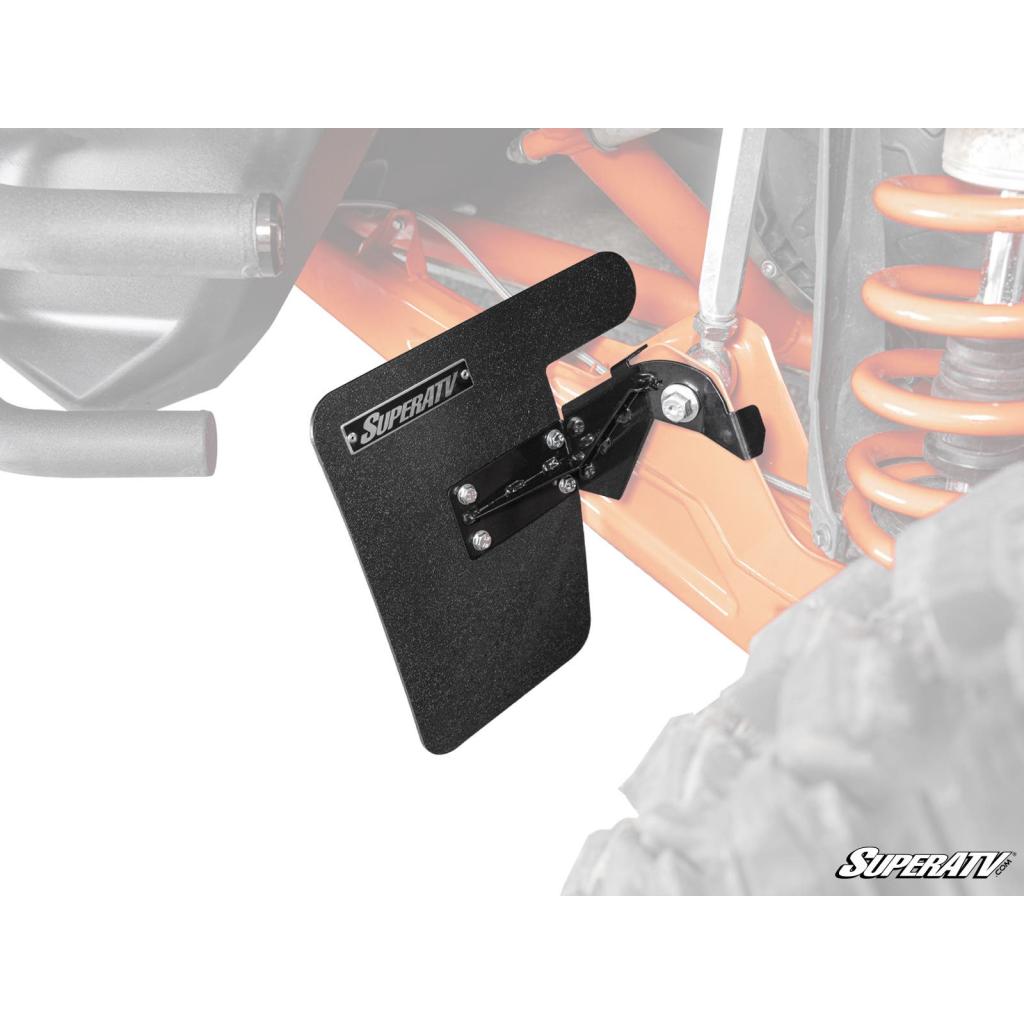 SuperATV Can - Am Maverick X3 Mud Flaps - MojoMotoSport.com