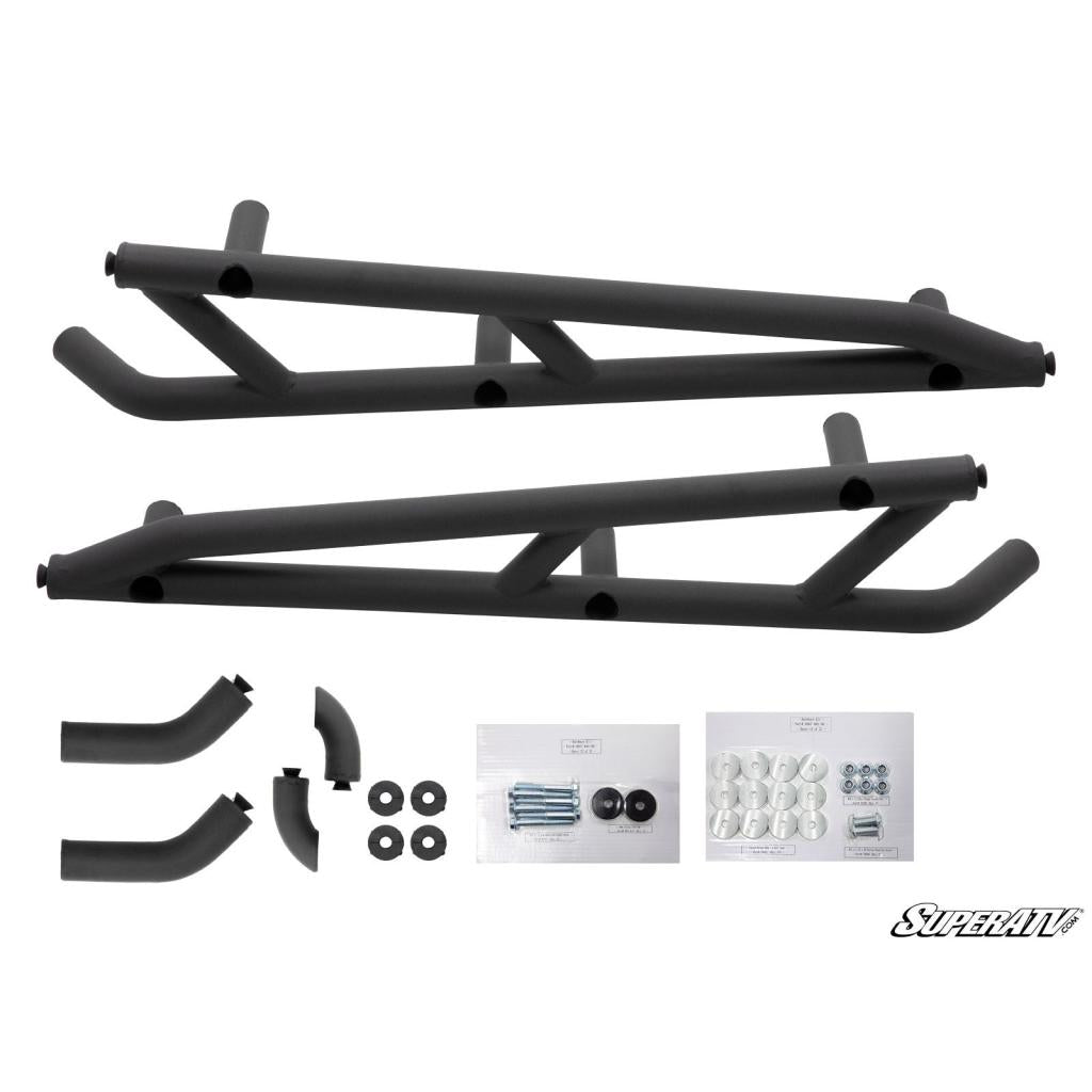 SuperATV Can - Am Maverick X3 Nerf Bars - MojoMotoSport.com