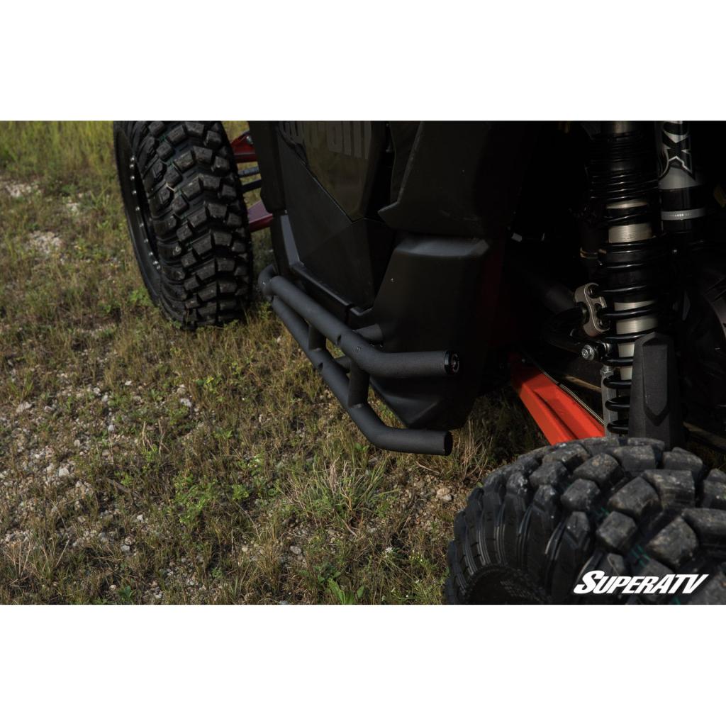 SuperATV Can - Am Maverick X3 Nerf Bars - MojoMotoSport.com