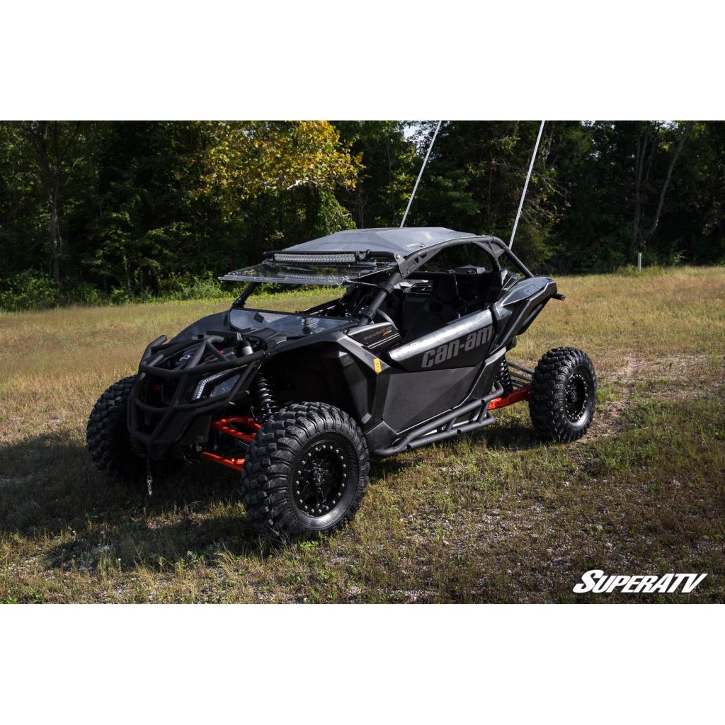 SuperATV Can - Am Maverick X3 Nerf Bars - MojoMotoSport.com
