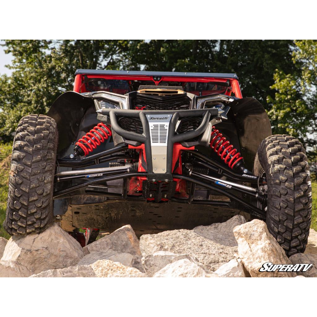 SuperATV Can - Am Maverick X3 Prerunner Front Bumper - MojoMotoSport.com