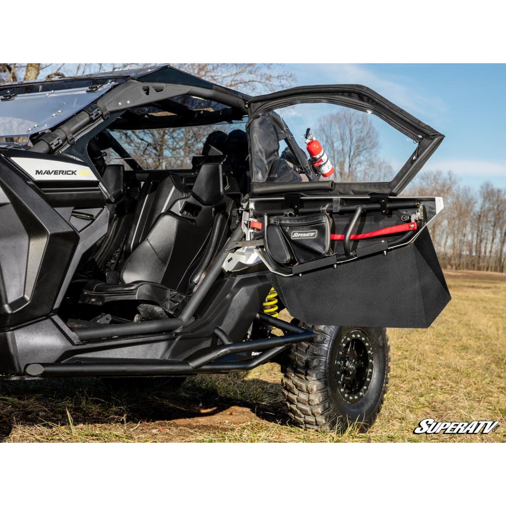 SuperATV Can - Am Maverick X3 Primal Soft Cab Enclosure Upper Doors - MojoMotoSport.com