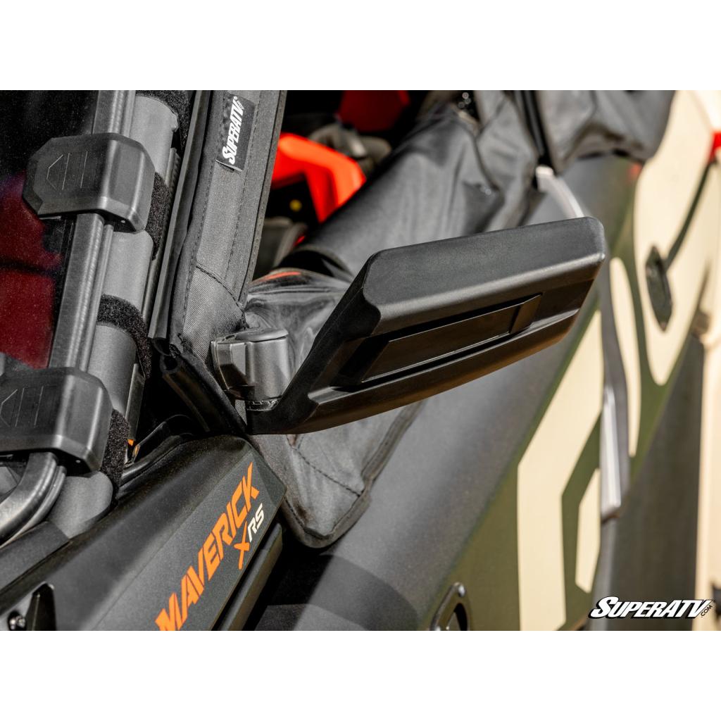 SuperATV Can - Am Maverick X3 Primal Soft Cab Enclosure Upper Doors - MojoMotoSport.com