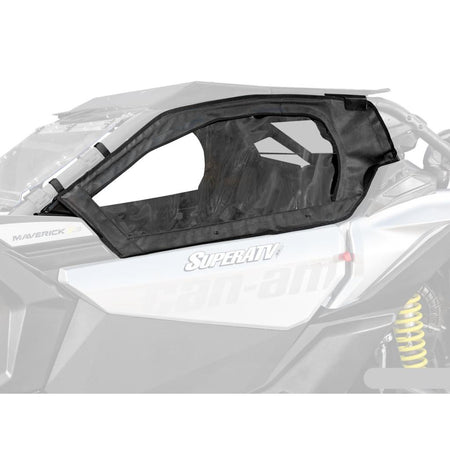 SuperATV Can - Am Maverick X3 Primal Soft Cab Enclosure Upper Doors - MojoMotoSport.com