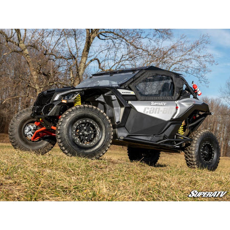 SuperATV Can - Am Maverick X3 Primal Soft Cab Enclosure Upper Doors - MojoMotoSport.com