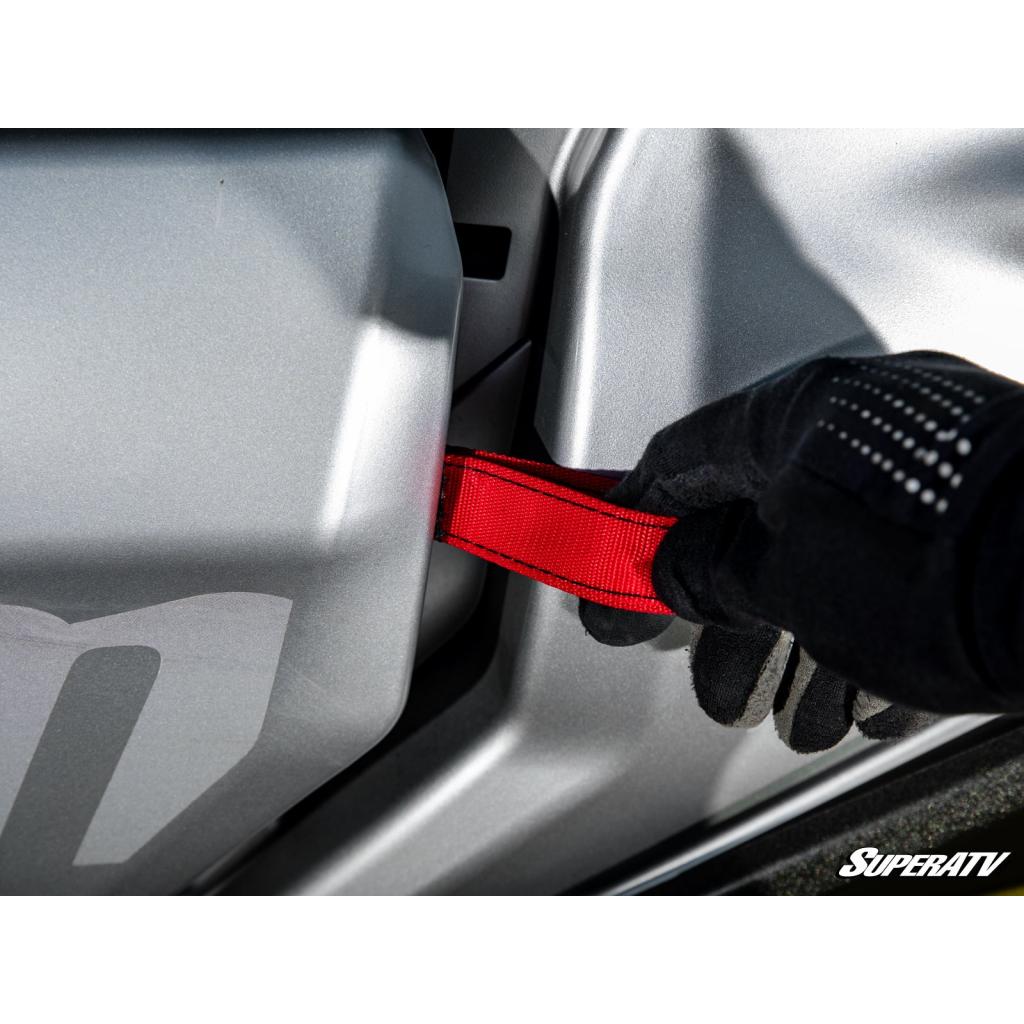 SuperATV Can - Am Maverick X3 Primal Soft Cab Enclosure Upper Doors - MojoMotoSport.com