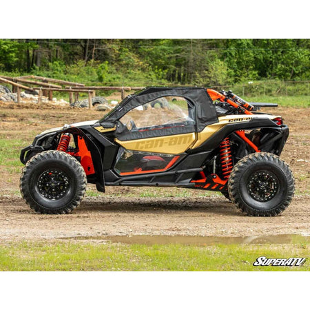 SuperATV Can - Am Maverick X3 Primal Soft Cab Enclosure Upper Doors - MojoMotoSport.com