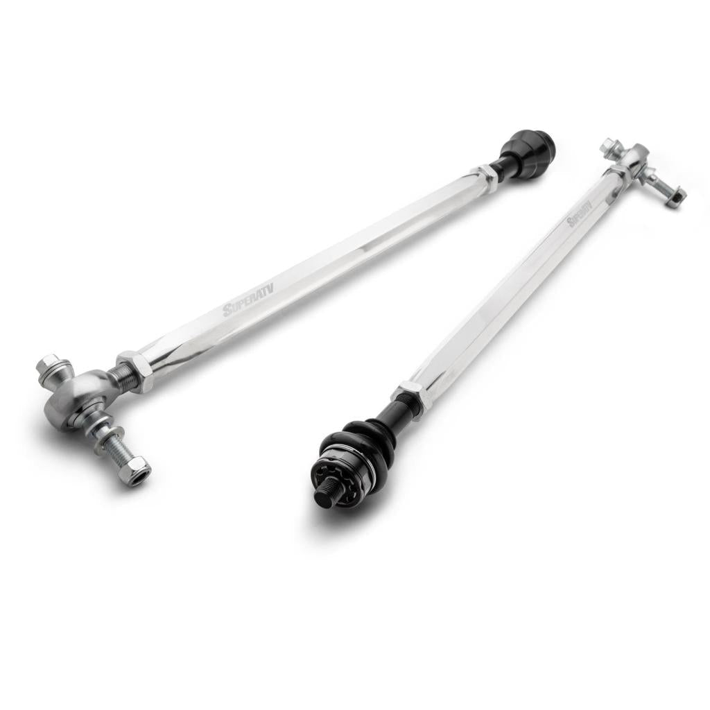 SuperATV Can - Am Maverick X3 RackBoss 2.0 Billet Hex Tie Rod Kit - MojoMotoSport.com