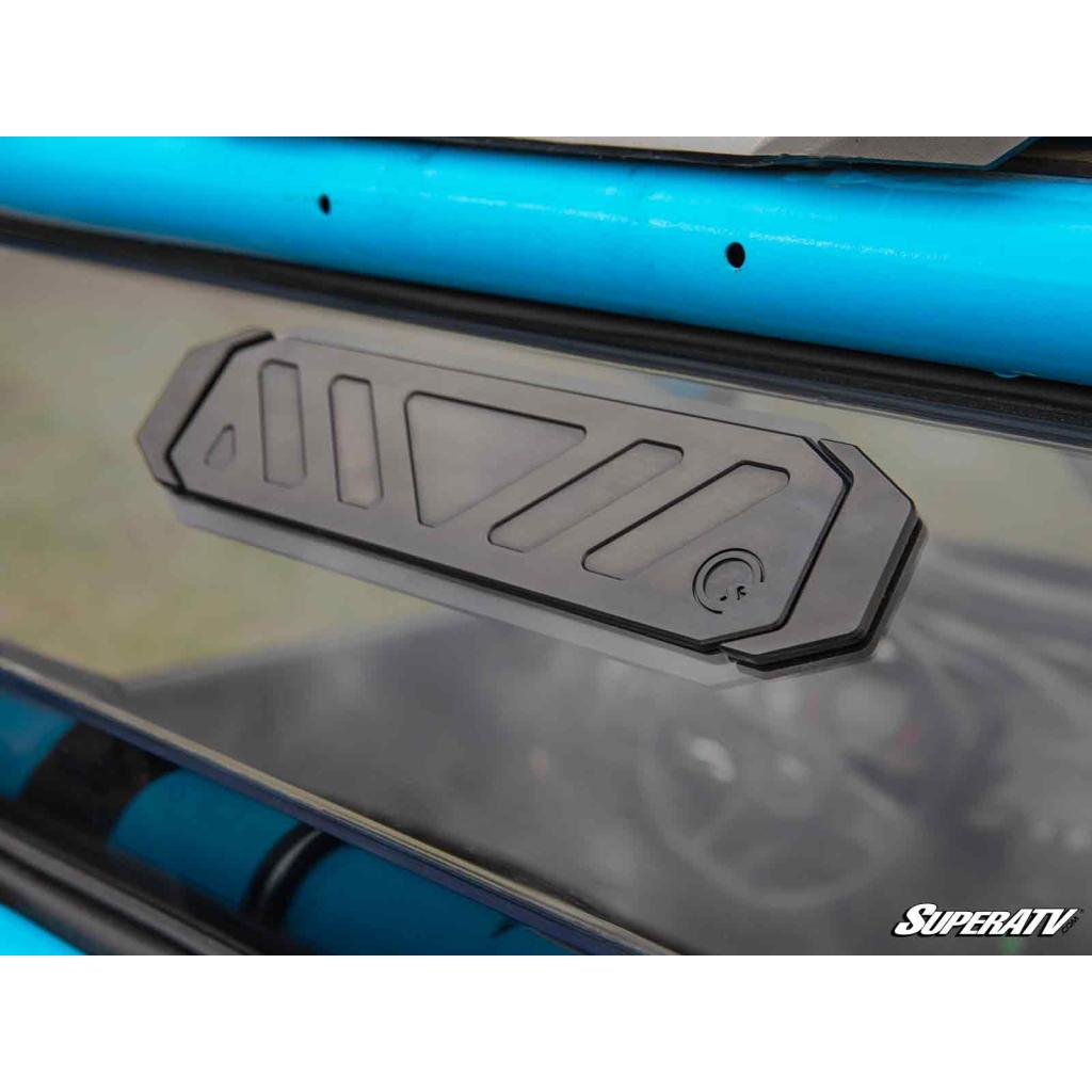 SuperATV Can - Am Maverick X3 Rear Vented Windshield - MojoMotoSport.com