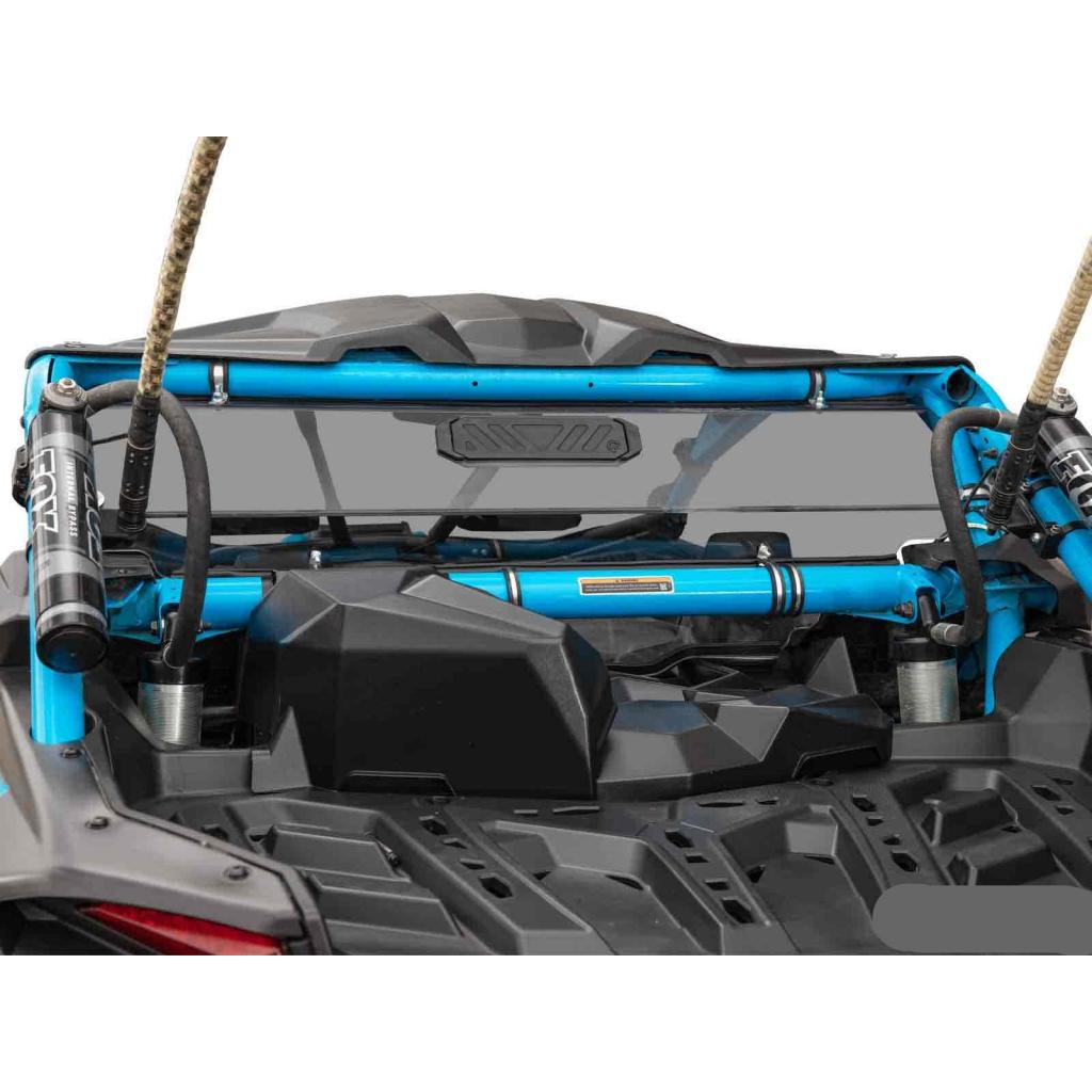 SuperATV Can - Am Maverick X3 Rear Vented Windshield - MojoMotoSport.com