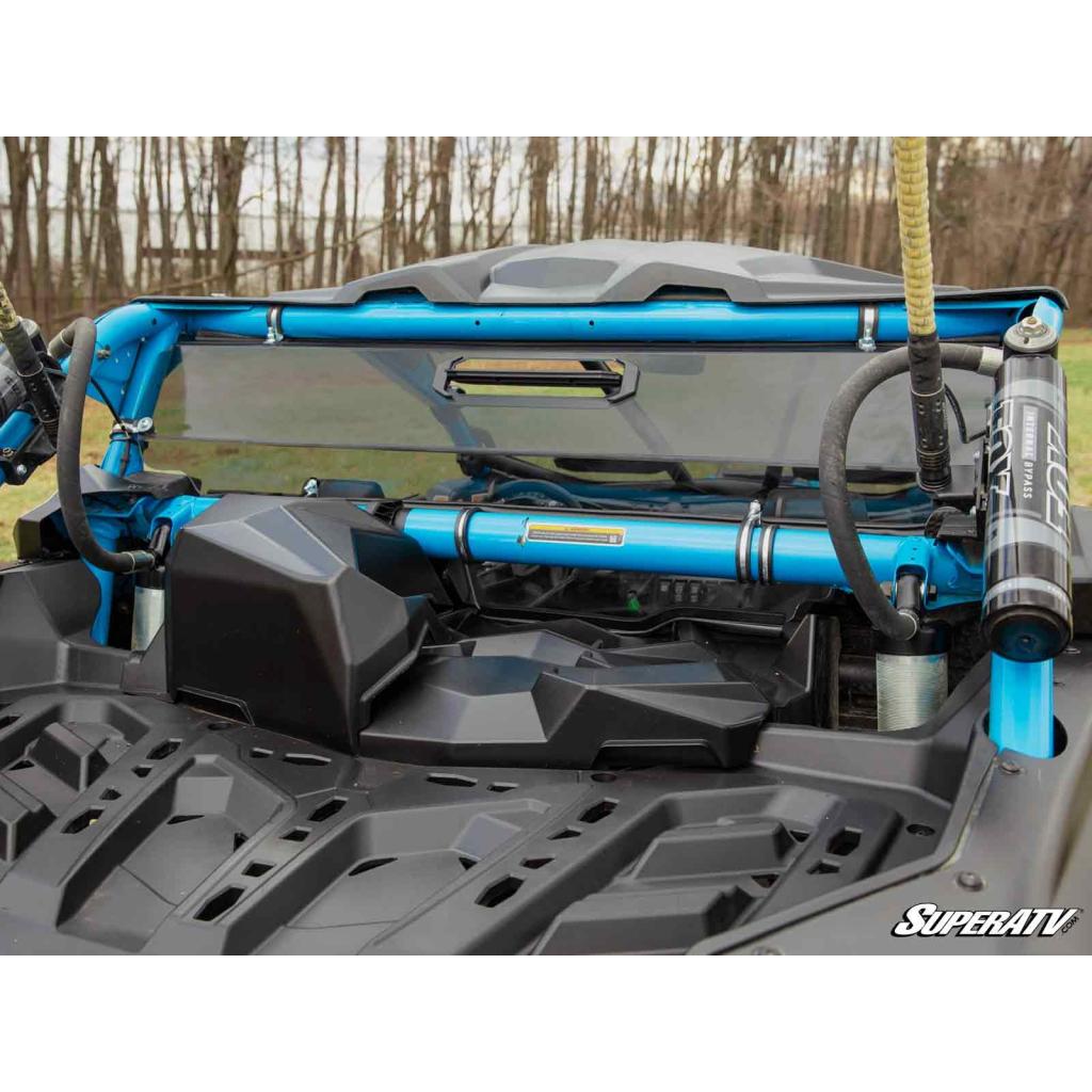 SuperATV Can - Am Maverick X3 Rear Vented Windshield - MojoMotoSport.com