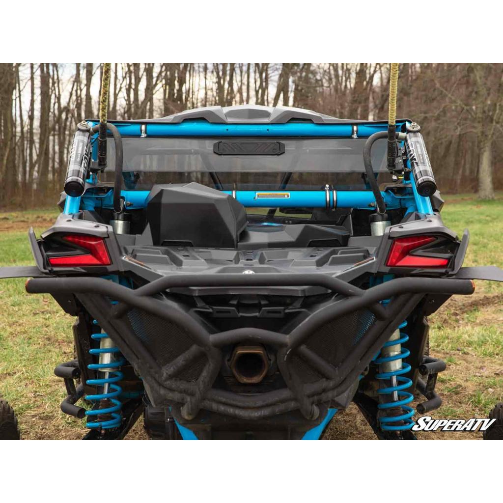 SuperATV Can - Am Maverick X3 Rear Vented Windshield - MojoMotoSport.com