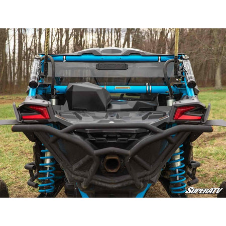 SuperATV Can - Am Maverick X3 Rear Vented Windshield - MojoMotoSport.com