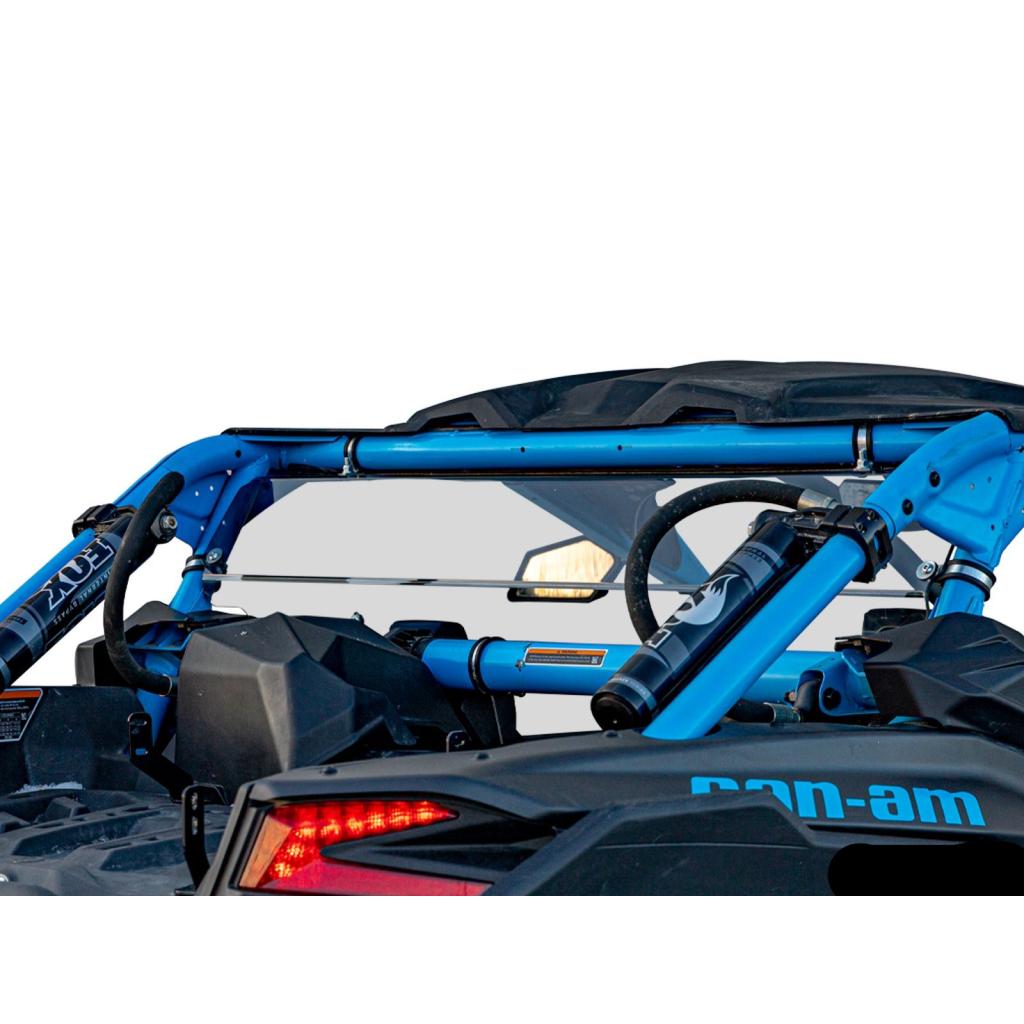 SuperATV Can - Am Maverick X3 Scratch - Resistant Rear Windshield - MojoMotoSport.com
