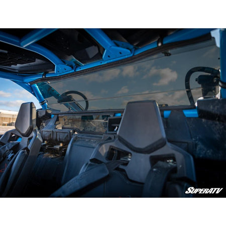 SuperATV Can - Am Maverick X3 Scratch - Resistant Rear Windshield - MojoMotoSport.com