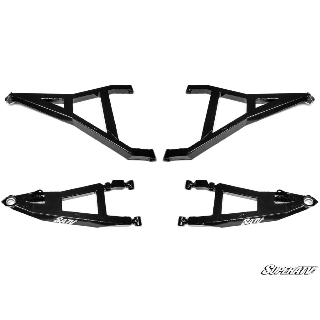 SuperATV Can - Am Maverick X3 Sidewinder A - Arms—1.5" Forward Offset - MojoMotoSport.com