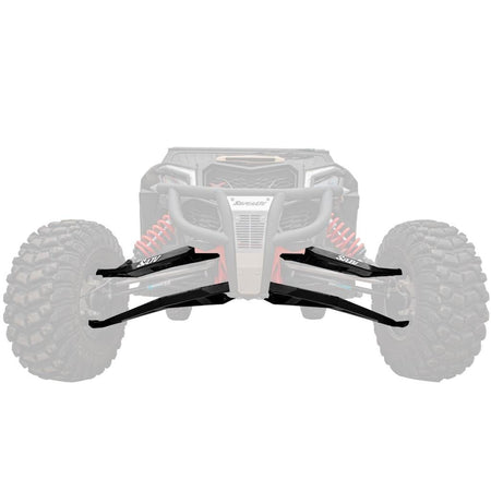 SuperATV Can - Am Maverick X3 Sidewinder A - Arms—1.5" Forward Offset - MojoMotoSport.com