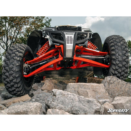 SuperATV Can - Am Maverick X3 Sidewinder A - Arms—1.5" Forward Offset - MojoMotoSport.com